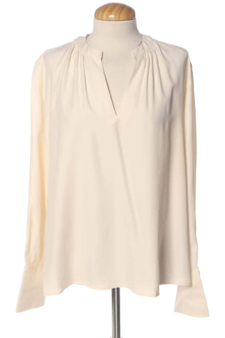 Blouse à manches longues Tommy Hilfiger de la taille 38, de couleur blanc