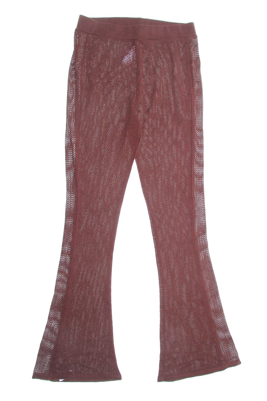 Pantalón Casual de Zara de la talla L, de color marrón