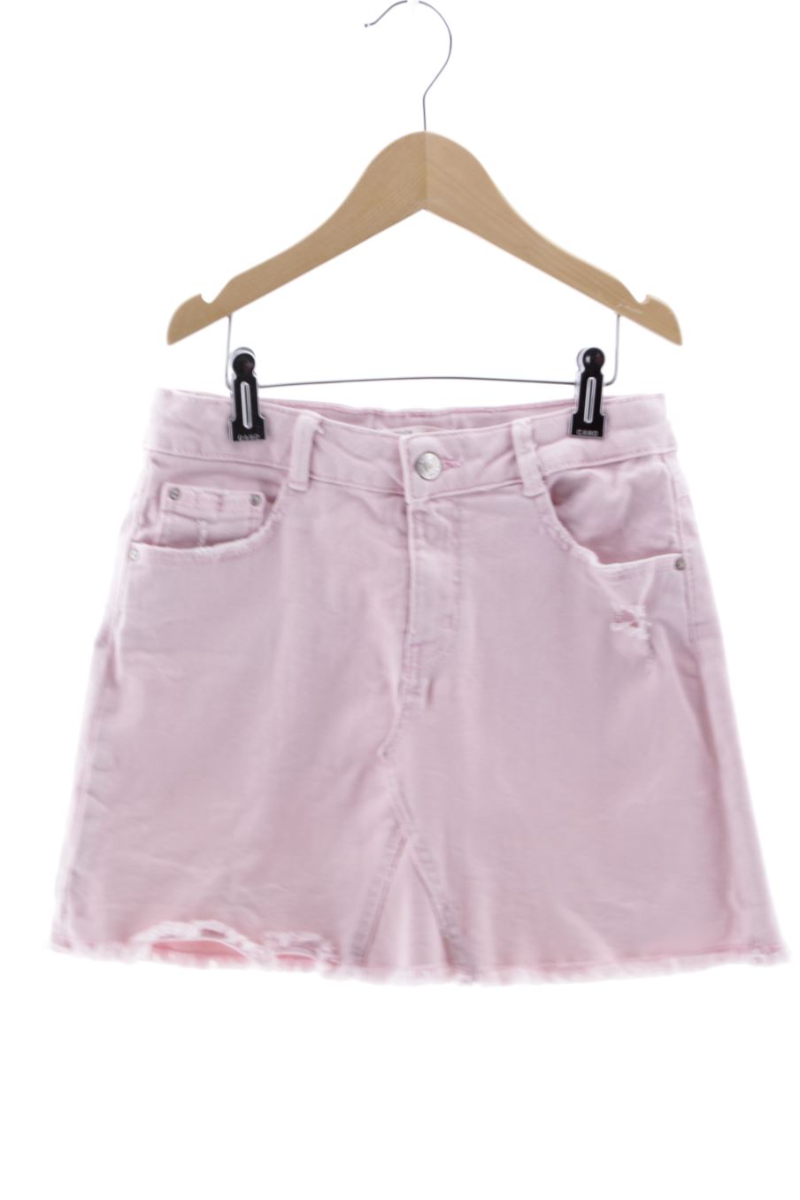Falda de Zara de la talla 9 años de denim de segunda mano