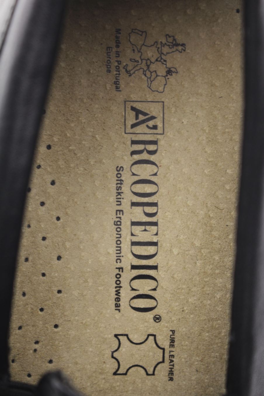 Zapatos planos de Arcopedico de la talla 39, de color negro de