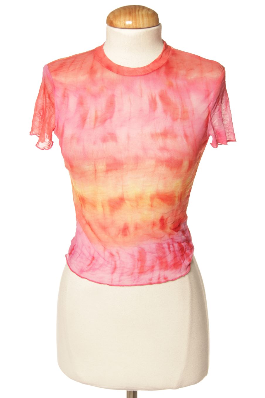 Top Bershka de la taille XS, de couleur rose