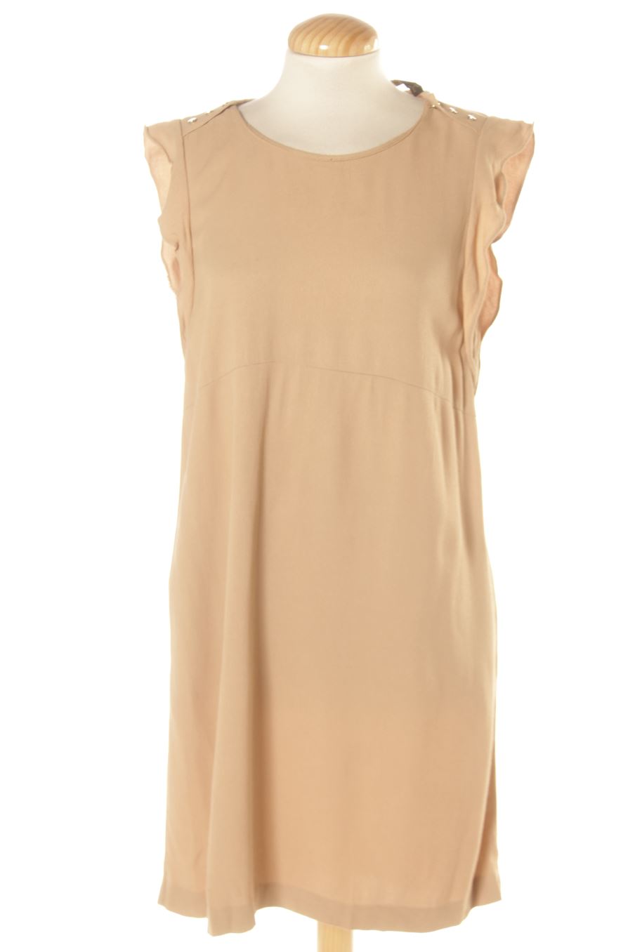 Robe casual Zara de la taille M, de couleur marron