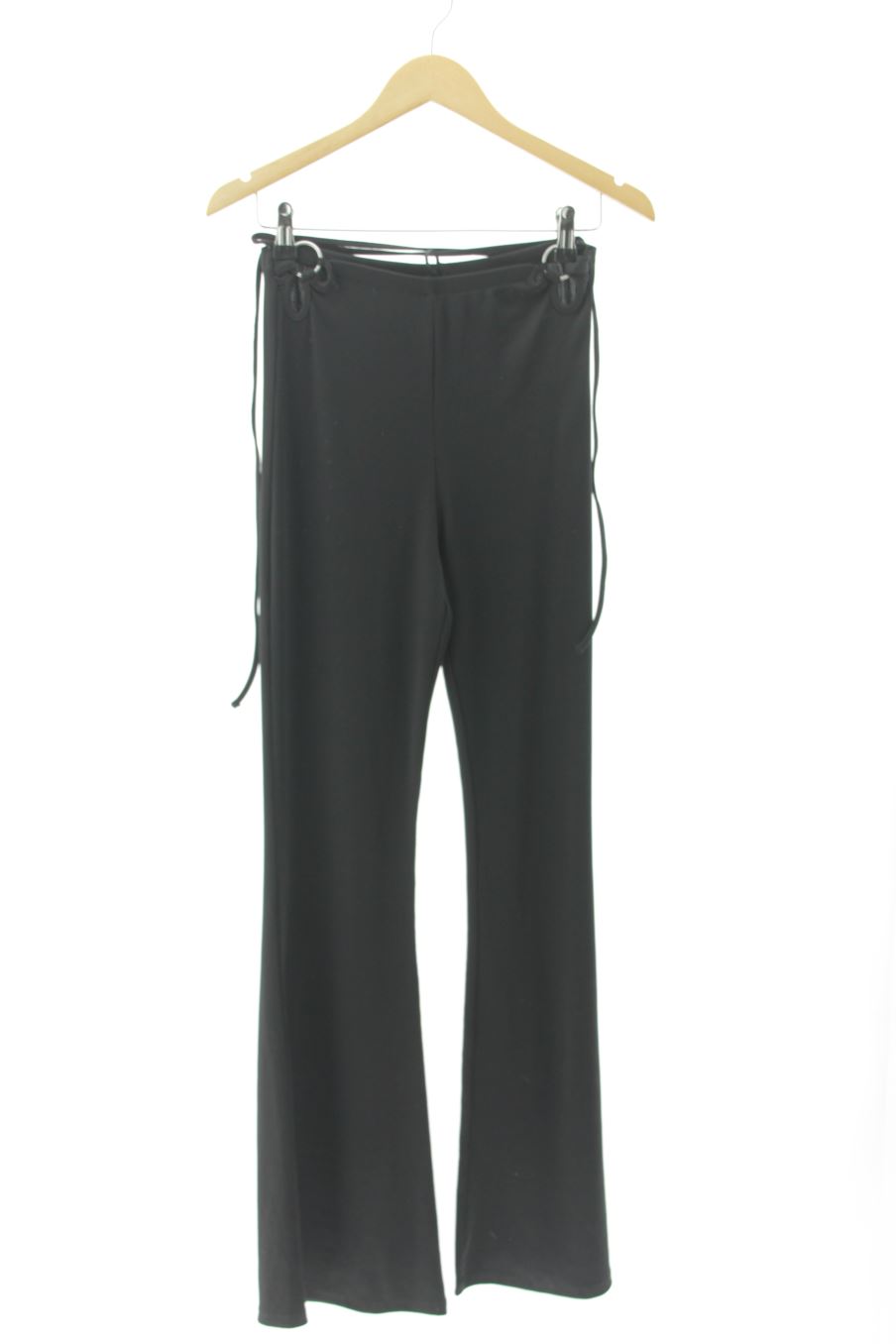 Pantaloni casual de Bershka de la talla L, de color nero