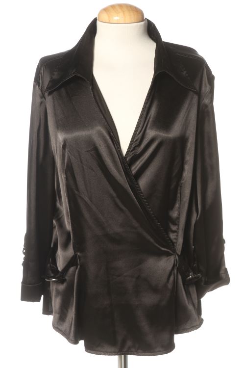 Blusa a maniche lunghe