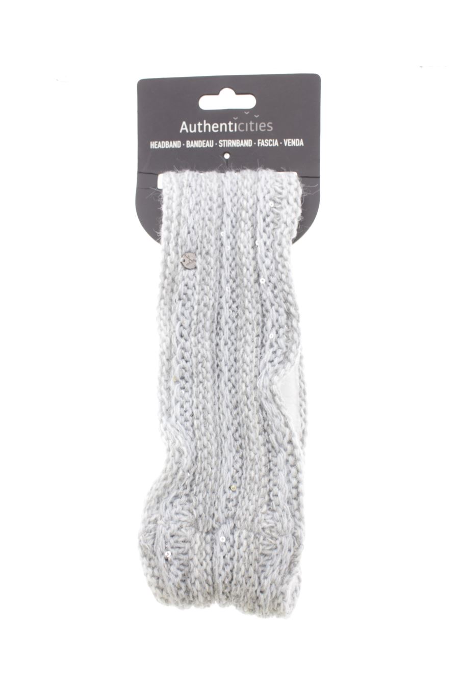 Gorro de Authenticities de la talla Única, de color gris