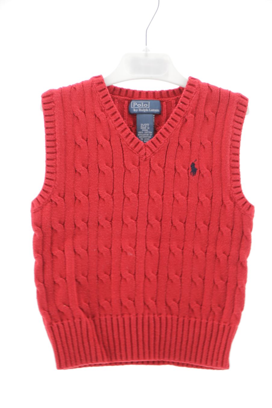 Jersey sin mangas de Polo Ralph Lauren de la talla 2 años de segunda mano