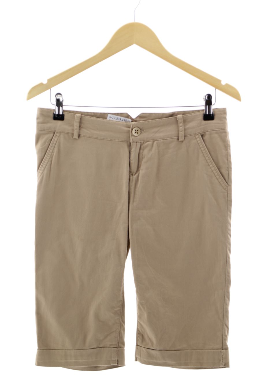 Pantalones cortos de Stradivarius de la talla 36, de color marrón