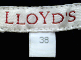 Jeans Lloyd`s de la taille 38, de couleur bleu marine de denim