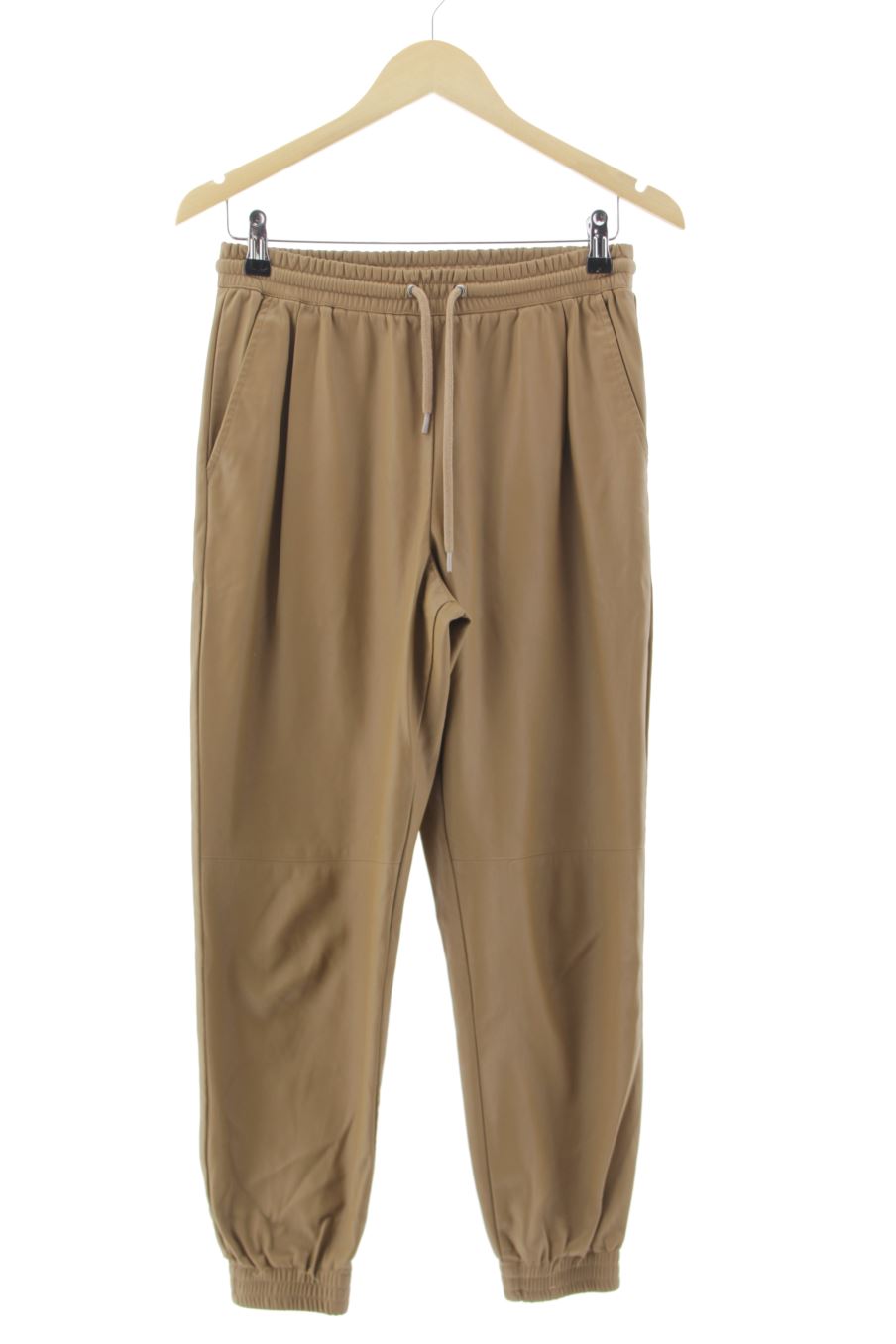 Pantalón Casual de Zara de la talla XS, de color marrón de sintético