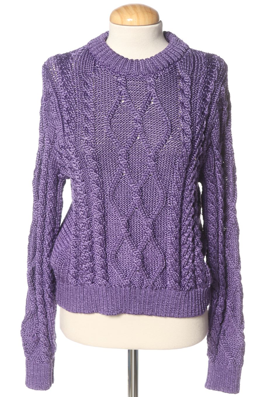 Pull Mango de la taille XL, de couleur pourpre