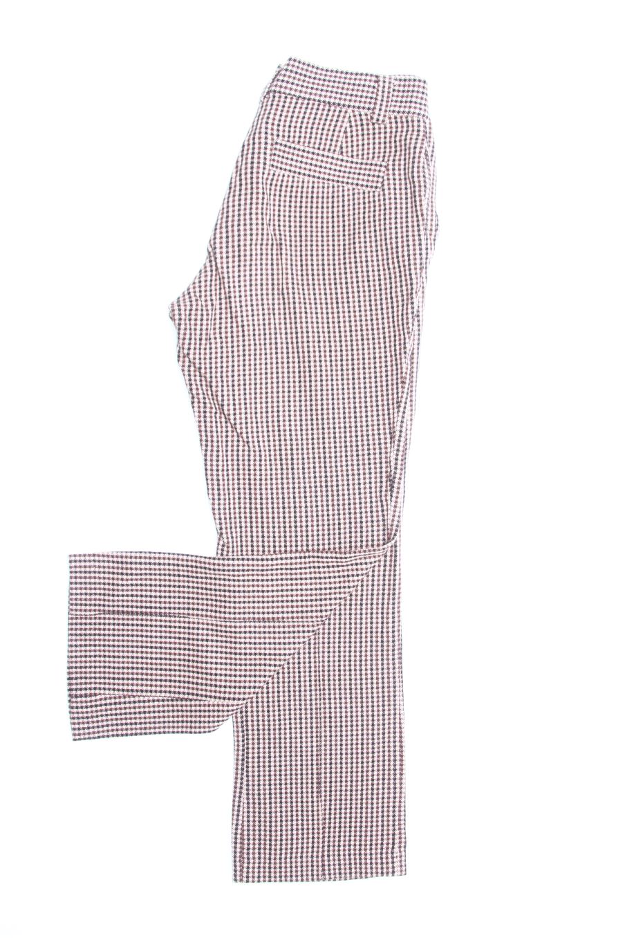 Pantalon Mango de la taille 34, de couleur carreaux
