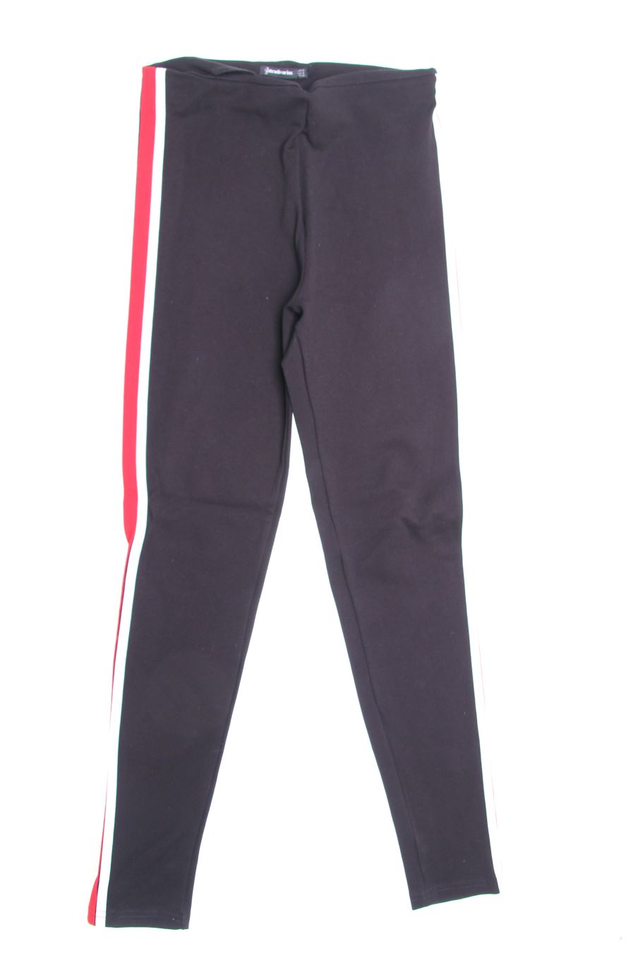 Pantalón Casual de Stradivarius de la talla 36, de color negro