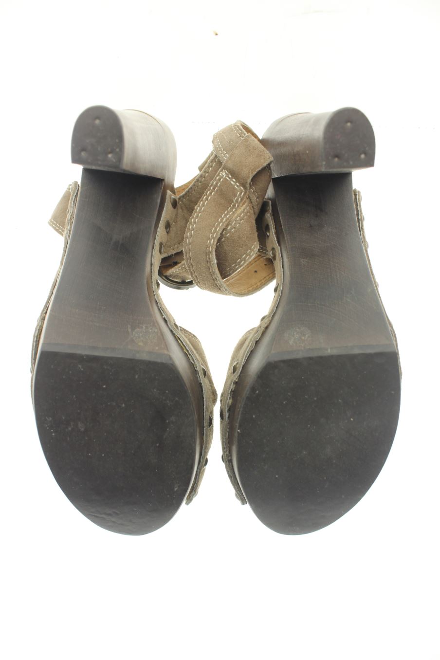 Sandalias tacon de Miss Sixty de la talla 39, de color marrón de