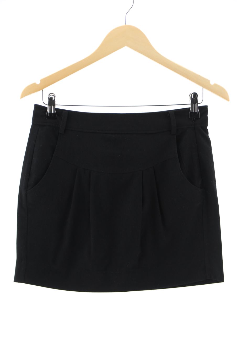 Falda de Mango de la talla 36, de color negro