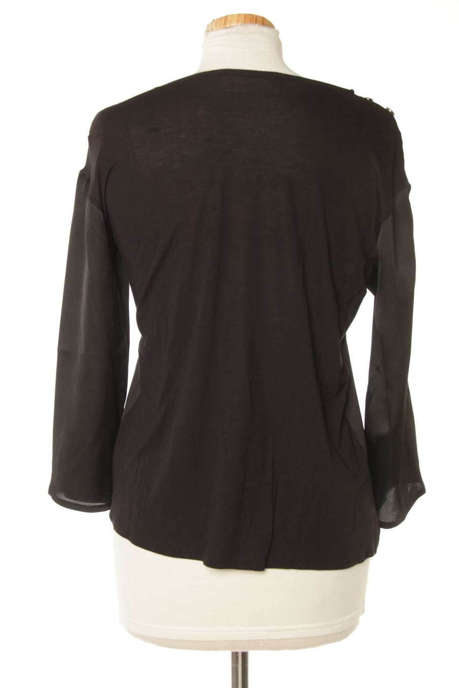 Blouse à manches longues Mango de la taille XS, de couleur noir