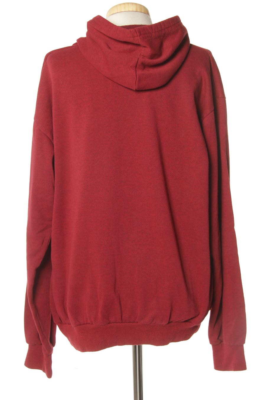 Sudadera de Made in italy de la talla XL, de color burdeos