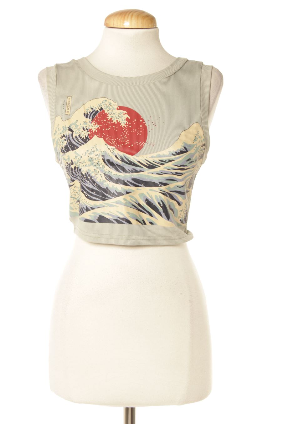 Top de Romwe de la talla S de color stampato