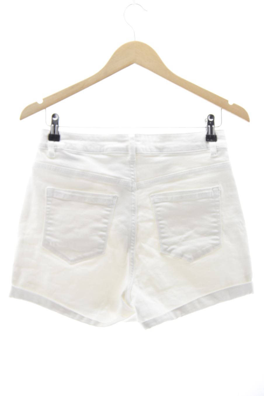 Shorts Pimkie de la taille 38, de couleur blanc de denim