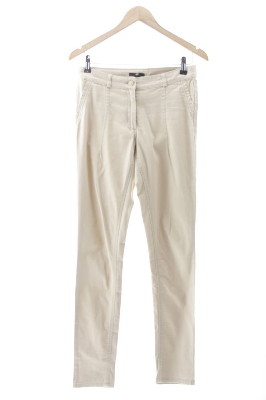 Jeans de H&M de la talla 38, de color beige