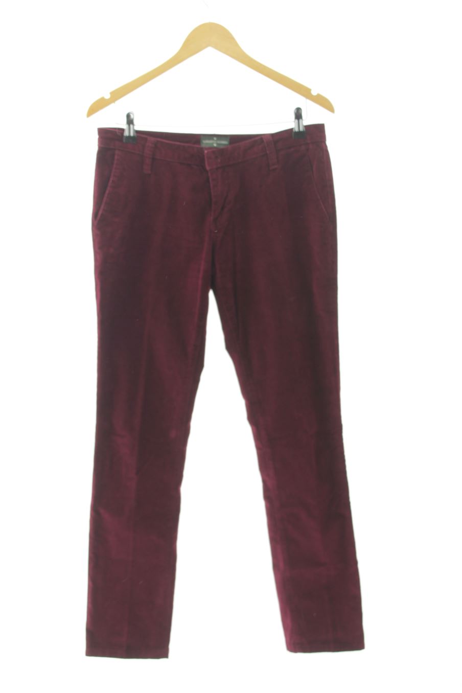 Pantalon Roberto Verino de la taille M, de couleur bordeaux