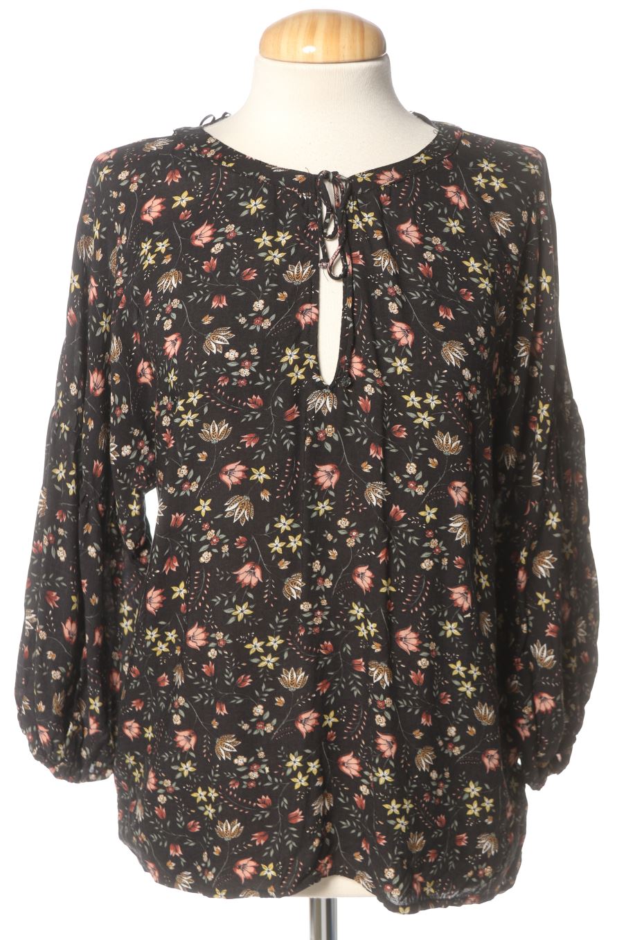 Blusa a maniche lunghe de Stradivarius de la talla S, de color fiori