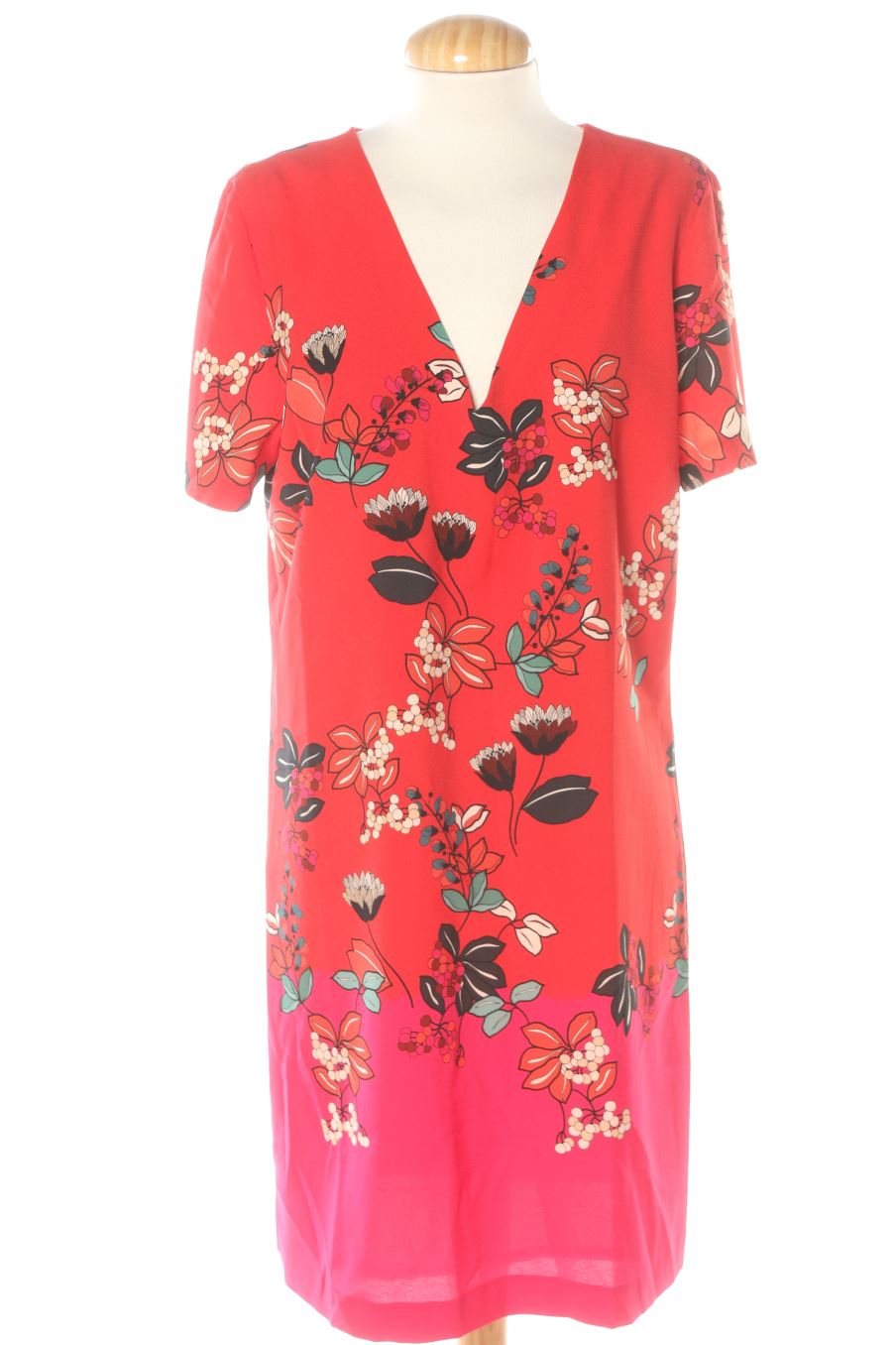 Robe casual Desigual de la taille 40, de couleur fleurs