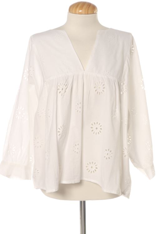 Blusa a maniche lunghe